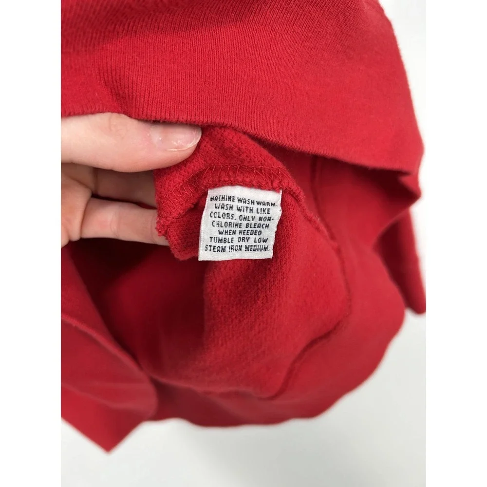 Polo Ralph Lauren Sweater‎ Men's XL Red White And Blue Mock Neck Quarter 1/4 Zip
